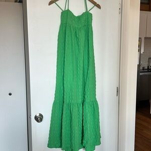 Green Zara summer dress
